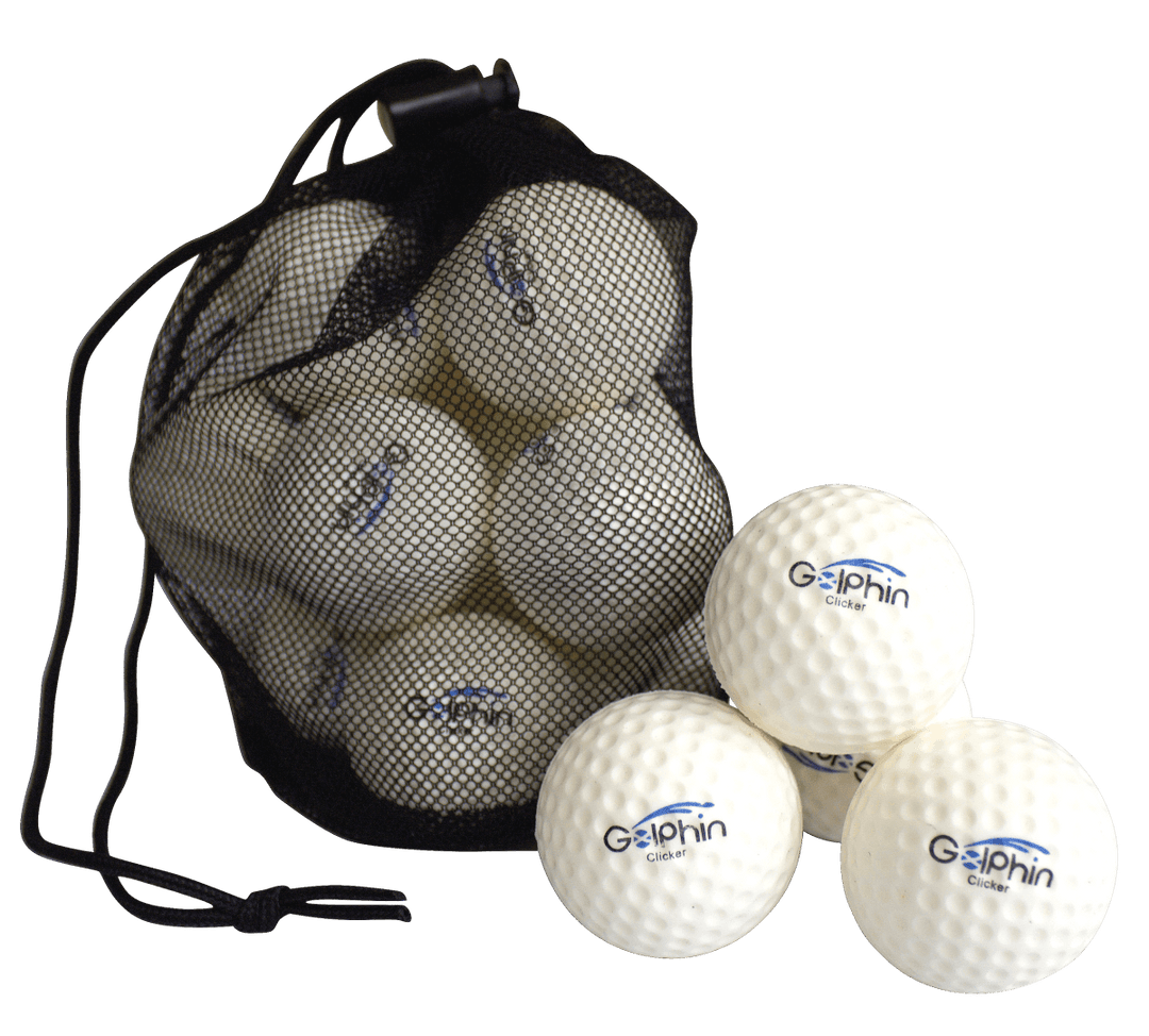 Clicker Golf Balls (x12) - 42mm Diameter - GolPhin UK