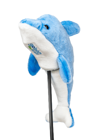 Kids Golf - Blue Dolphin Driver Head Cover - GolPhin UK